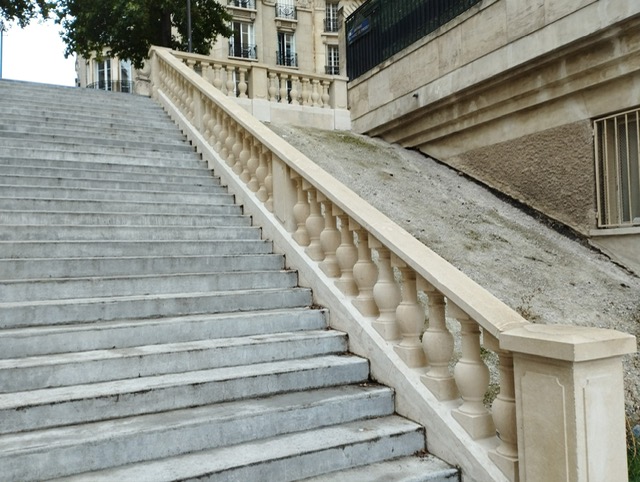 réfection d'escaliers dans Paris intra muros