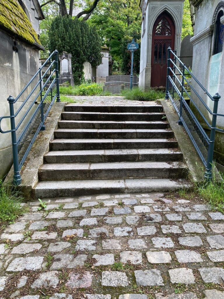 Rénovation des escaliers du Père Lachaise